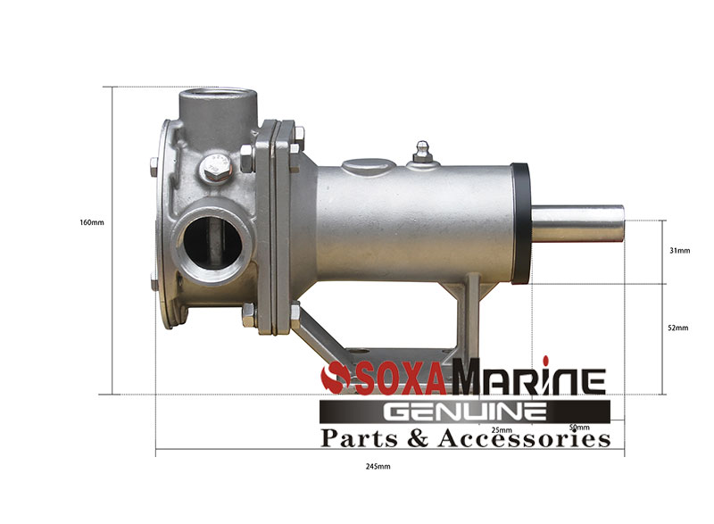 SOXA-2高性能多功能大流量自吸橡膠柔性葉輪泵