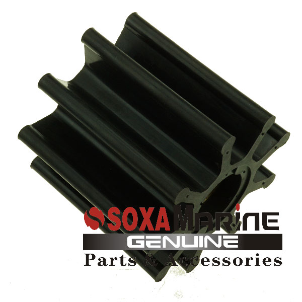 內(nèi)機(jī)冷卻水泵柔性橡膠葉輪適用于Johnson F9水泵可替換Johnson Impeller 09-802B