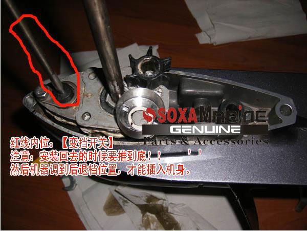 2沖程或4沖程6HP船外機(jī)水泵葉輪更換教程