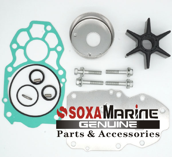 Yamaha 舷外馬達水泵葉輪維修套件更換 6CE-W0078-00